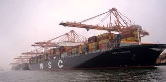 Salalah berths largest container ship
