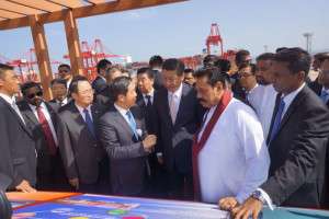 Colombo port project gets underway