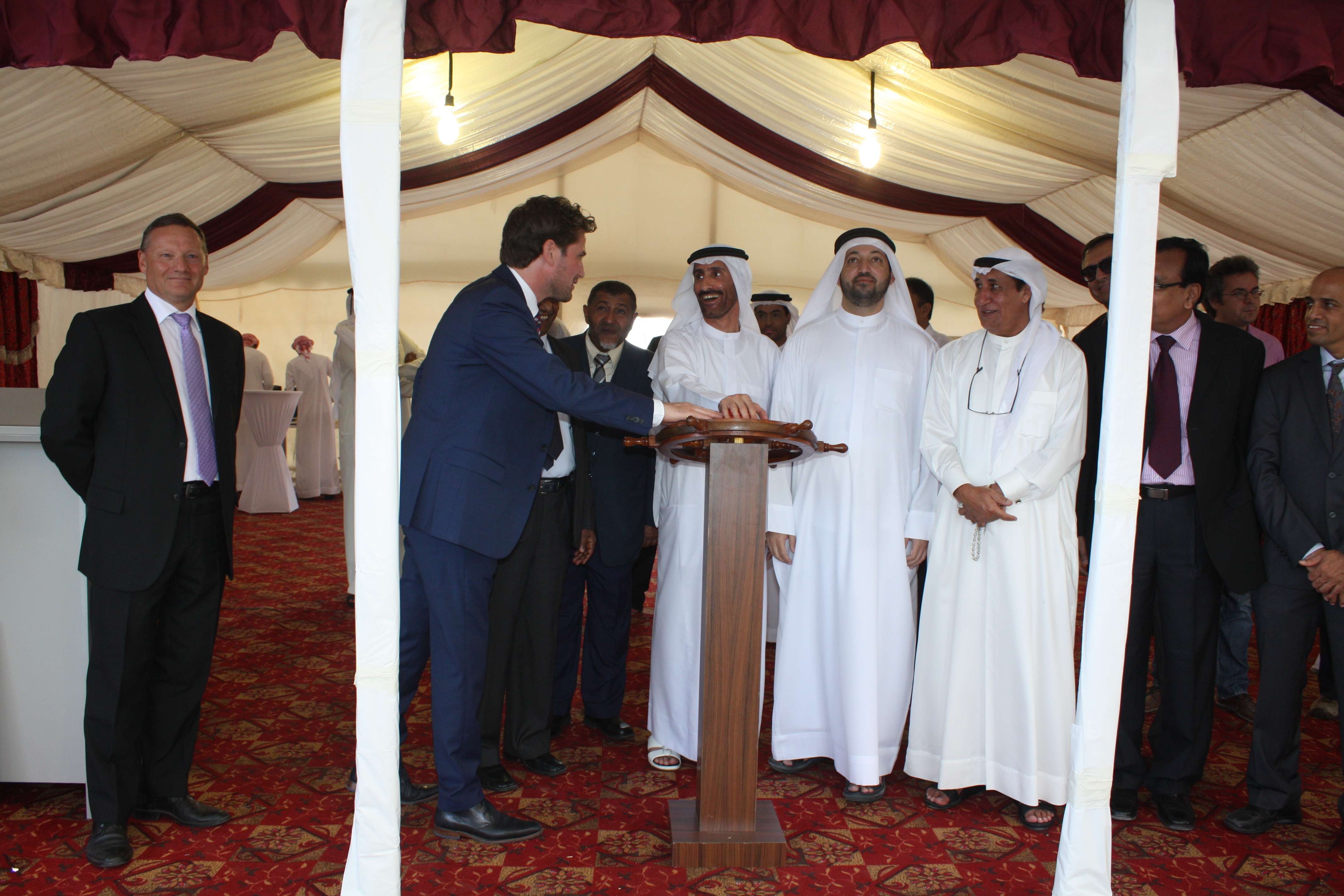 Sharjah ports celebrates keel laying