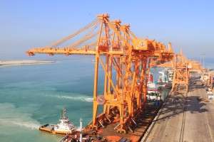 Remote control quay cranes arrive in Dammam