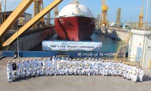 N-KOM celebrates milestone LNG repair