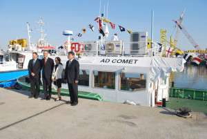 Albwardy hands over patrol vessel