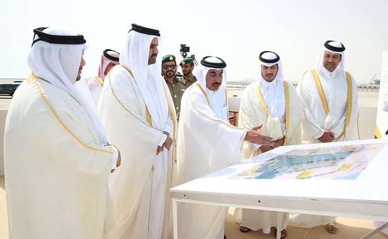 New Doha port named