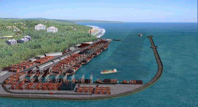 Work Starts at Vizhinjam Transhipment Facility