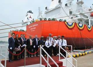 Tristar takes delivery of first new tanker