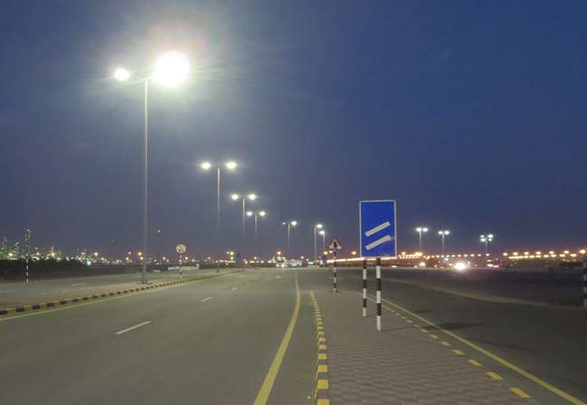 LED lighting at Sohar