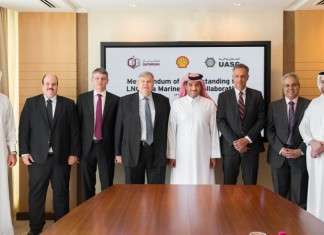 UASC is teaming up with Qatargas and Shell to explore the development of LNG as a marine fuel in the Middle East region.