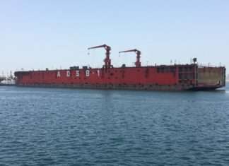 ADSB commissions floating dock