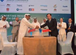 Gulf Navigation signs deal at TMS Tanker Conference