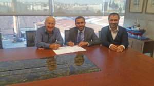 Drydocks World and Sanmar Shipyards Singing Ceremony