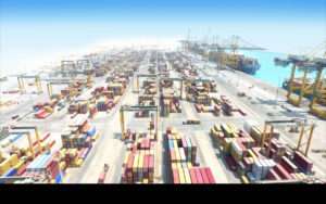 One of the fastest growing container facilities in the world, King Abdullah port
