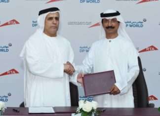RTA chairman and Chairman of DP World sign agreement to work closely to solve Jebel Ali truck issues