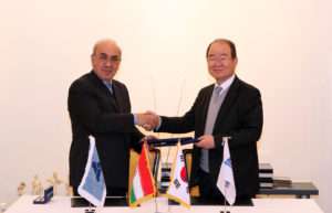 Deal signed between DSME and IDRO for establishing a joint Korean-Iranian shipbuilder in Iran