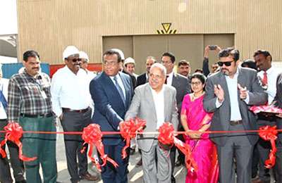 The opening ceremony for the Solas facility at ASRY