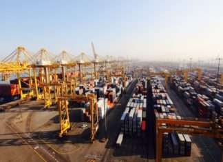 Throughput at Jebel Ali was down in 2016