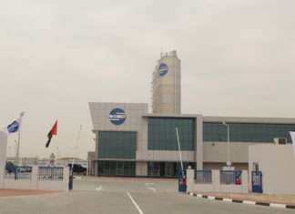Schmidt's new logistics facility in Abu Dhabi