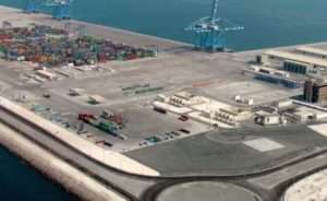 The Khalifa Port Free Zone is to be enlarged