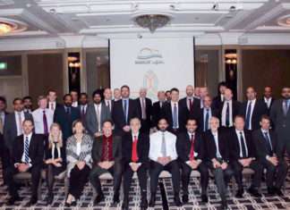 Participants at the 21st Qatar Project Shipping Forum meeting