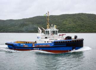 The tug Jawar Faw is being used to assist VLCCs berthing at Iraqi oil terminals