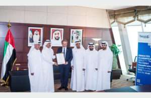 Tasneef-Rina presenting Bosch with its ISO 37001:2016 Anti-bribery Management System certificate
