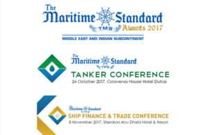The Maritime Standard Awards 2017 will be held on 23rd Oct at Atlantis The Palm, Dubai,The Maritime Standard Tanker Conference 2017 will be held on 24th Oct at Grosvenor House Hotel, Dubai and The Maritime Standard Ship Finance and Trade Conference 2017 will be held on 8th Nov at Sheraton Abu Dhabi Hotel & Resort