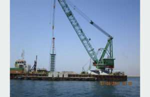 The first block was recently laid at Saqr Port to mark the start of the portly expansion project