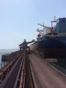 Essar is upgrading iron ore handling facilities in Vizag Port