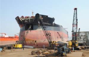 The Alang-Sonia ship recycling complex will be upgraded to improve environmental performance