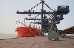 Hazira port traffic was up by more than 20% in the first half of the current financial year