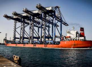 RSGT took delivery of four new gantry cranes in October