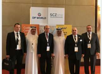 DP World and SCZone executives outlined the benefits of the Sokhna project to Dubai-based companies and investors