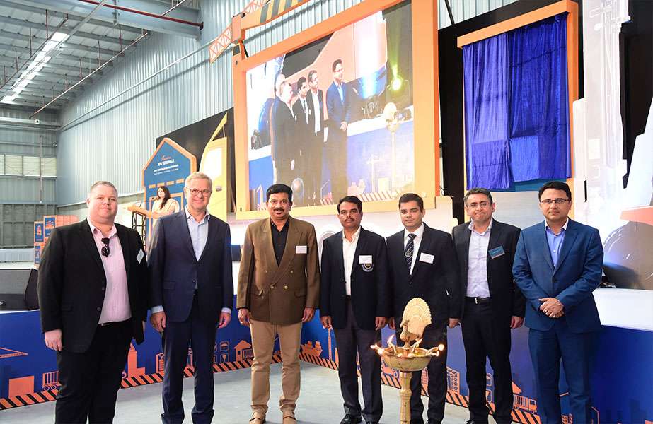 APM Moller-Maersk Maersk chief executive, Soren Skou, opens the company’s new ICD in Pune, India