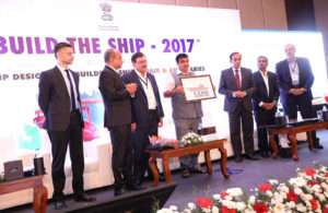 India’s Minister of Shipping, Shri Nitin Gadkari, attending the launch of the CEMS initiative