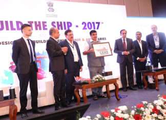 India’s Minister of Shipping, Shri Nitin Gadkari, attending the launch of the CEMS initiative
