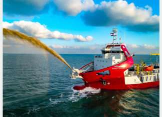 Shanti Sagar 17, one of the two new dredgers commissioned by Adani Ports