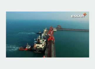 Essar Bulk Terminal Salaya can now handle vessels up to 100,000 dwt capacity