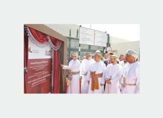 Dignitaries gather to officially open the new pipeline and oil terminal