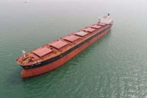 The newly acquired Panamax, ISL Star