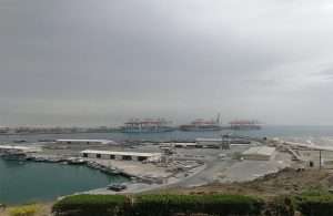 Salalah port operations have been badly disrupted by cyclone Mekunu