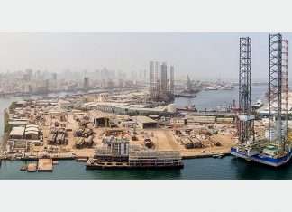 Lamprell is diversifying its business, currently centered largely around the UAE, to include operations in Saudi Arabia