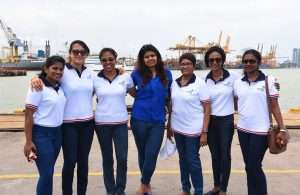 WISTA Sri Lanka committee members coordinated the latest Careers Day in Colombo Port
