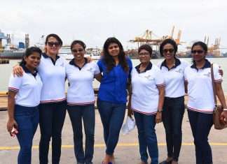 WISTA Sri Lanka committee members coordinated the latest Careers Day in Colombo Port