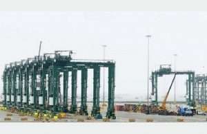 BMCT has recently taken delivery of 9 new RTG cranes