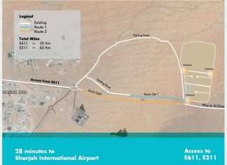 The new access road is expected to save time and money on local transport and logistics operations