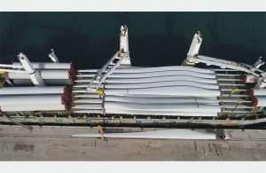 Duqm successfully handled heavy lift components for the Harweel wind farm