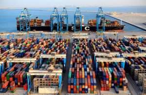 The newly signed partnership agreement between Abu Dhabi Customs and Abu Dhabi Ports is expected to speed the flow of containers through Khalifa Port