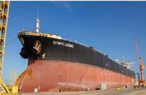Springfield Shipping’s Olympic Legend docked in Duqm