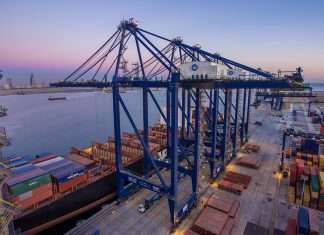 More container handling equipment is on order for the Hutchison Ports Pakistan terminal in Karachi