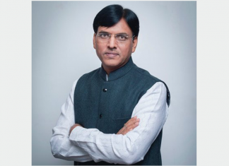 Union Minister of State for Road Transport & Highways, Shipping and Chemical and Fertilisers, Shri Mansukh L Mandaviya