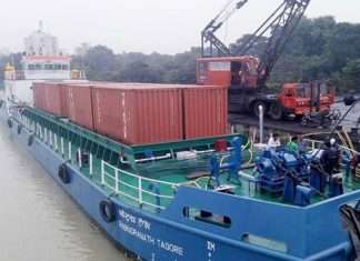 Maersk Line is to make use of the new inland river service between Kolkata and Varanasi